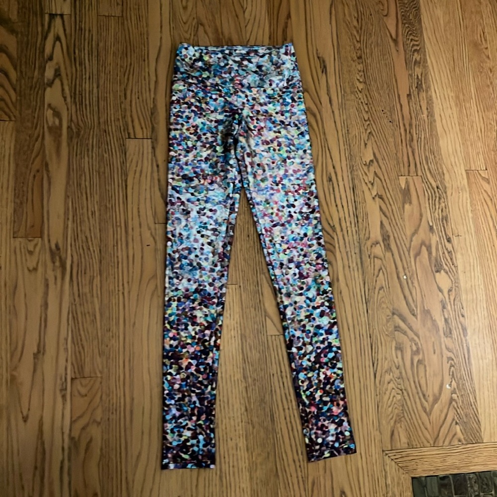 Goldsheep confetti Party Pink Polka dot leggings